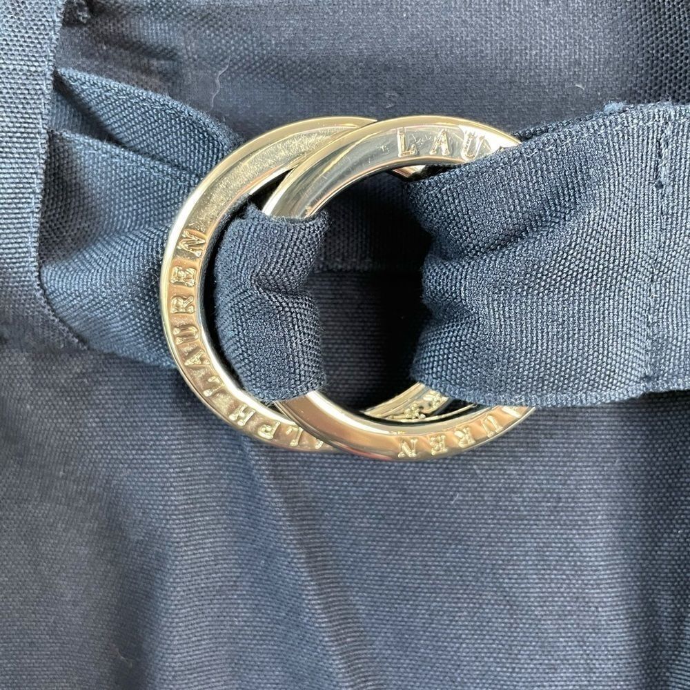 NWT Lauren Ralph Lauren Navy Blue Pants Size 10 - Picture 3 of 7
